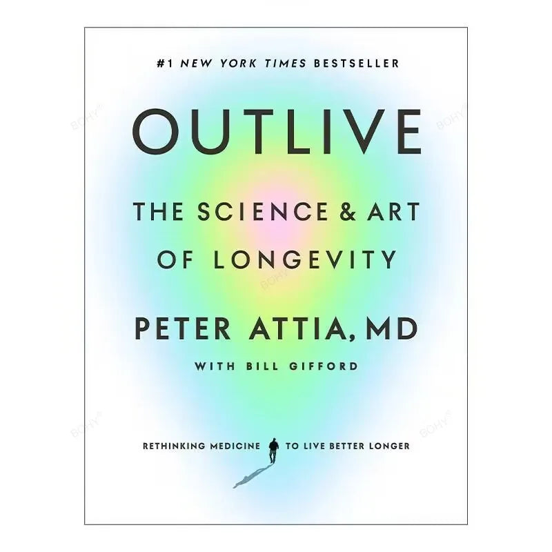 Outlive By Peter Attia The Science and Art of Longevity Paperback Book in English