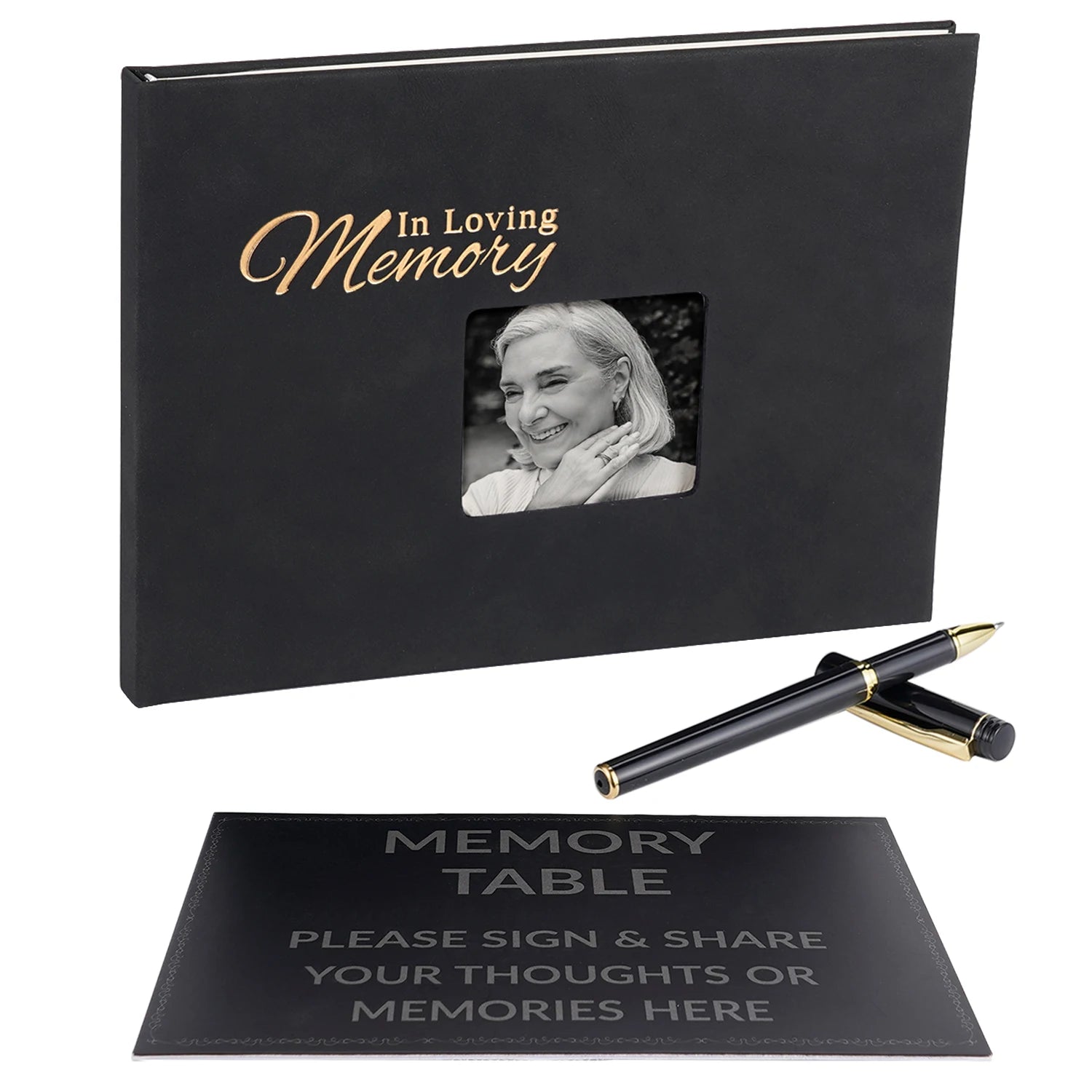 Funeral Guest Book Signature Funeral Sign In Book Reception Message Book Celebration of Life Anniversary Loving Memorial Service