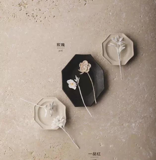 Lunarheavenly Elegant Lace Crochet Knitting Book DIY Necklace Brooch Jewelry Flower Making Knitting Tutorial Book