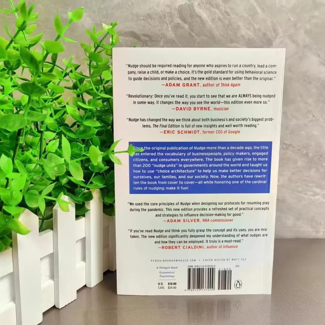 Nudge The Final Edition By Richard H.Thaler Paperback English Book