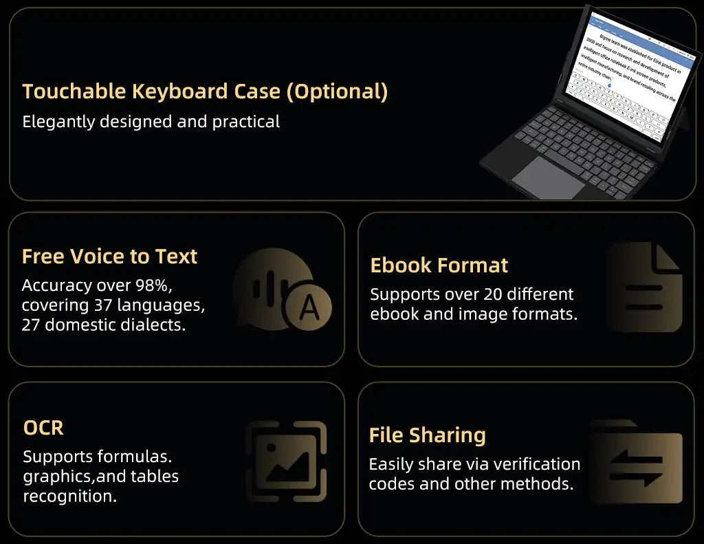 Bigme B1051C E-ink Screen Tablet 10.3 inch Ebook Reader, CPU Dimensity 900 with 6 +128GB, Android 14 Support Google Play Ereader