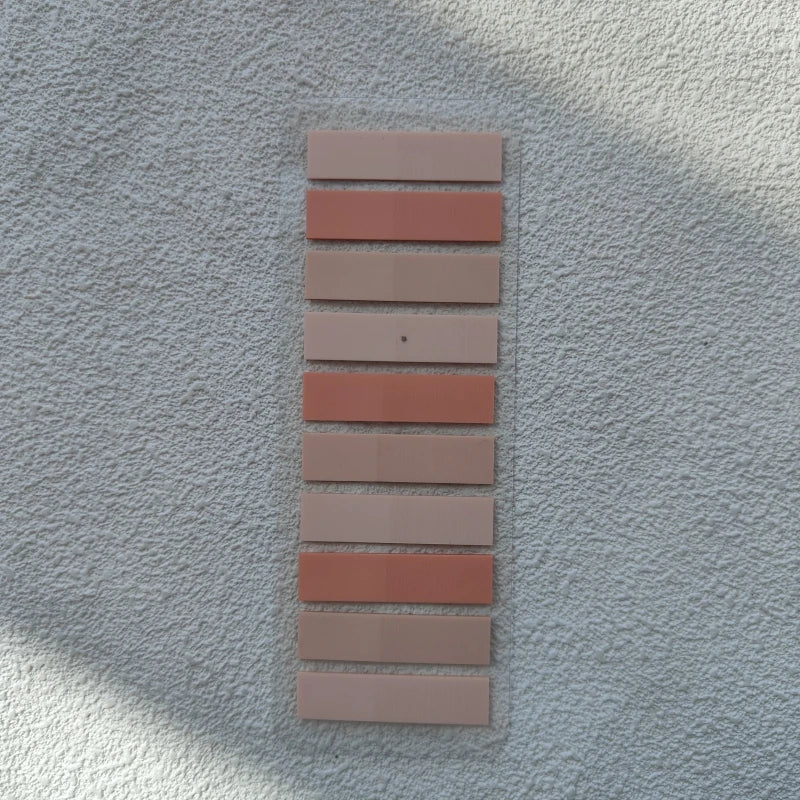 200 Sheets Color Stickers Notes Transparent Self-Adhesive Index Tabs Flags Sticky Note Stationery School Office Supplies