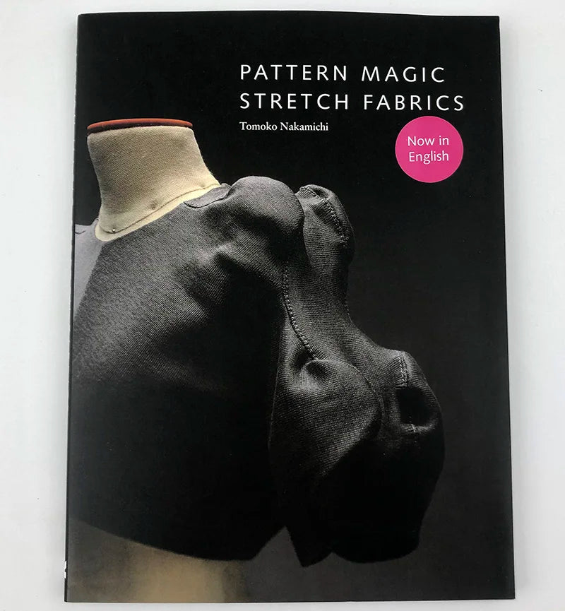 4 Books/Set English Tomoko Nakamichi Pattern Magic Books Volume 1-4 Stretch Fabrics Clothing Cutting Design Teaching Book