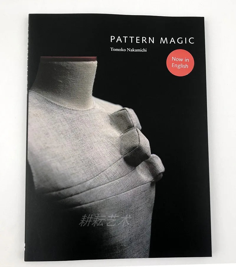 4 Books/Set English Tomoko Nakamichi Pattern Magic Books Volume 1-4 Stretch Fabrics Clothing Cutting Design Teaching Book
