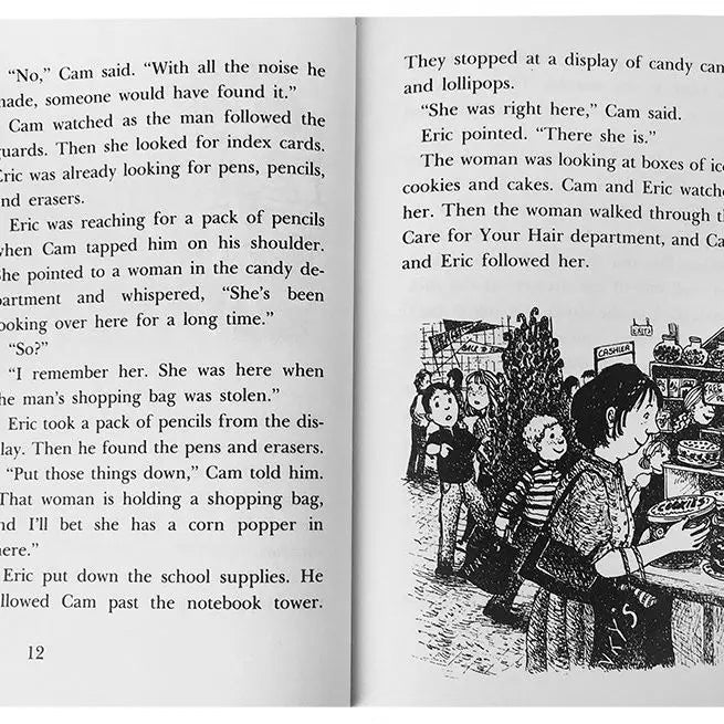 Detective Stories 1-34 volumes English Cam Jansen Teenage Detective Jensen Junior Bridge Chapter book