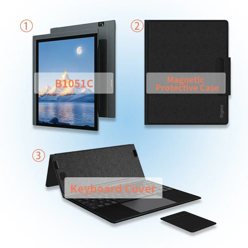 Bigme B1051C E-ink Screen Tablet 10.3 inch Ebook Reader, CPU Dimensity 900 with 6 +128GB, Android 14 Support Google Play Ereader