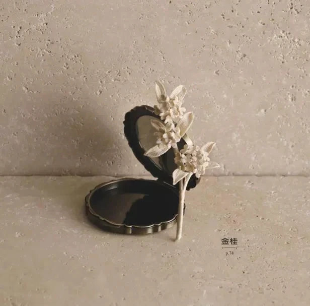 Lunarheavenly Elegant Lace Crochet Knitting Book DIY Necklace Brooch Jewelry Flower Making Knitting Tutorial Book