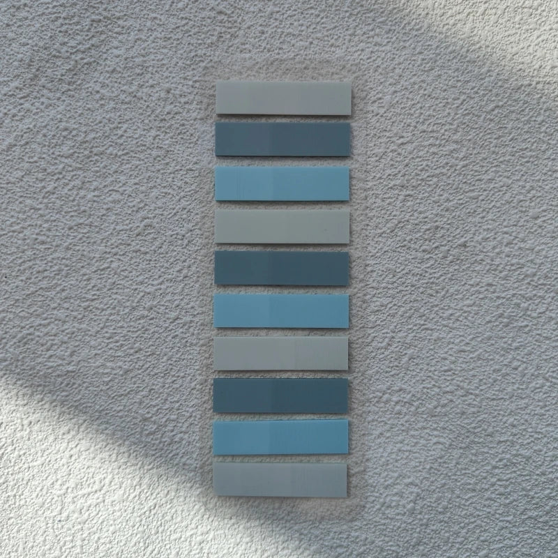 200 Sheets Color Stickers Notes Transparent Self-Adhesive Index Tabs Flags Sticky Note Stationery School Office Supplies