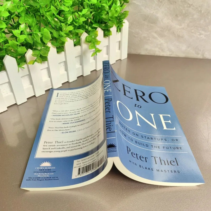 Zero To One de Peter Thiel con notas de Blake Masters en Startups Cómo construir el futuro Incentivar Libros Livros