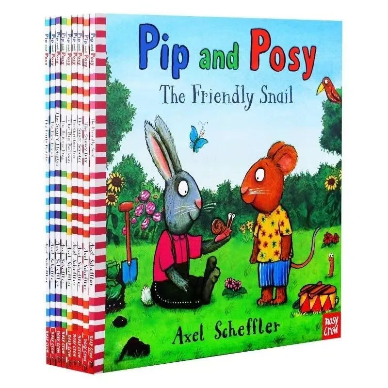 10 Books Pip and Posy  Click on The English Version of  To Provide Free Audio Support for "Little Da Ren Little Tadpole" Book