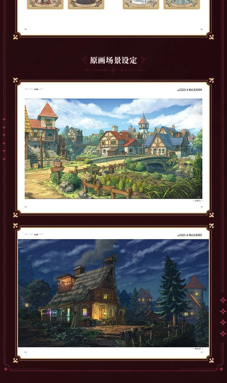 Sword of Convallaria Official Art Collection Album Book Hardcover Game Anniversary Collection Commemoration Aesthetic Style