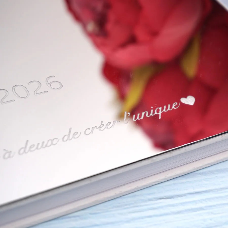 Custom Acrylic Cover Wedding Guest Book Anniversary Gift Personalized Wedding Sign Book