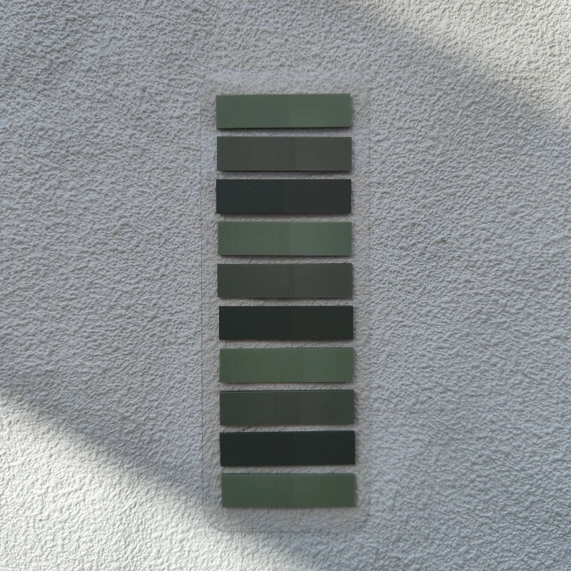 200 Sheets Color Stickers Notes Transparent Self-Adhesive Index Tabs Flags Sticky Note Stationery School Office Supplies