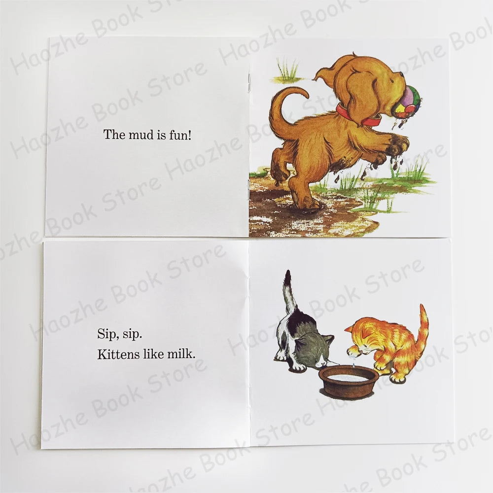 12 Books I Can Read English Picture Book Phonics Short Vowel Long Vowel Funny Learning Pocket Book Montessori Bedtime Reading