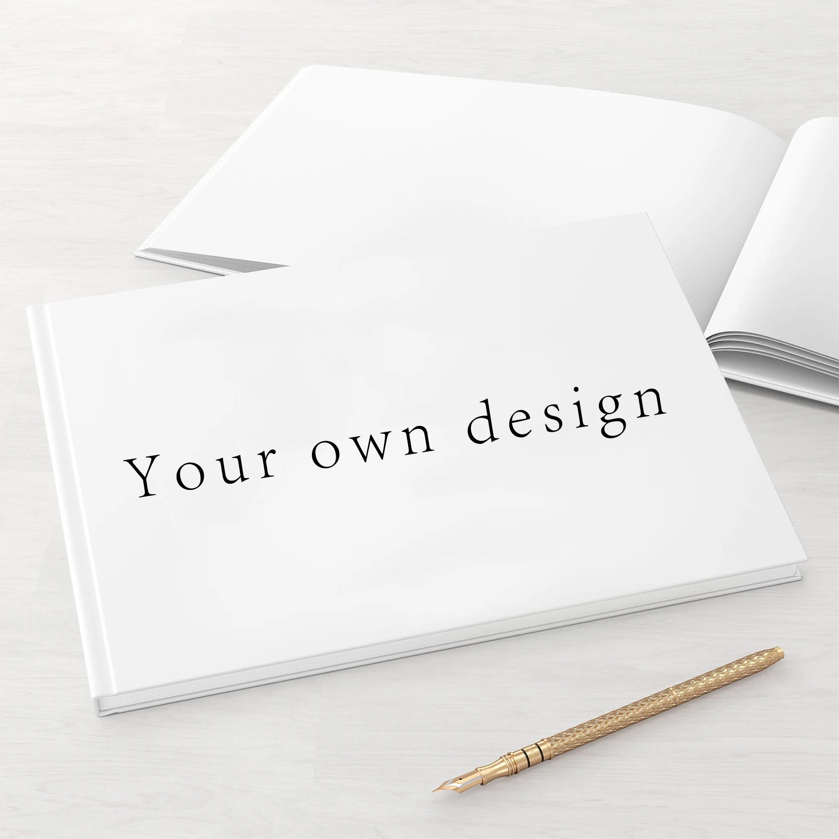 Personalized Wedding White Guest Book, Custom Elegant Mr and Mrs, Wedding Decoration, Message Book, Album Photo, Mariage Gifts