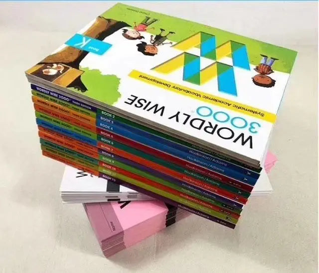 Hot Sale WORDLY WISE 3000 Book K-Book12 TOEFL English Word Vocabulary Expansion English Learning for Children