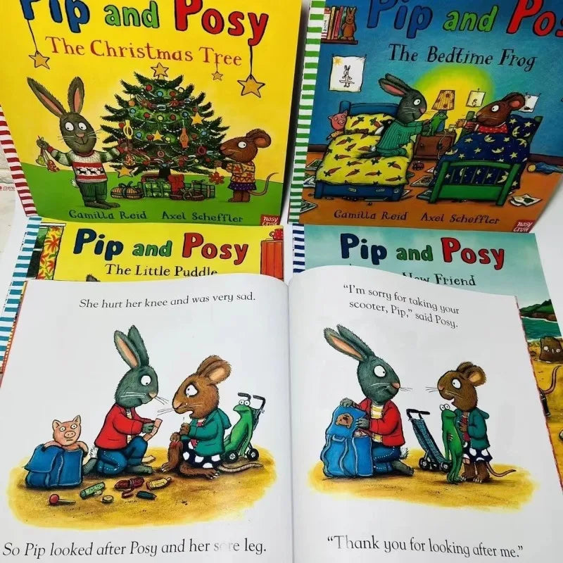 10 Books Pip and Posy  Click on The English Version of  To Provide Free Audio Support for "Little Da Ren Little Tadpole" Book
