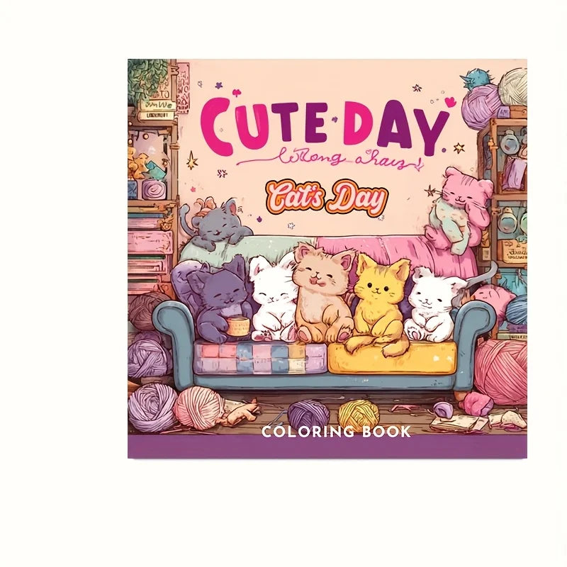 28 Pages Charming Birds World Coloring Coloring Book for Soothing Stress | Stress Reduction Colouring Book for Relax &Gifting