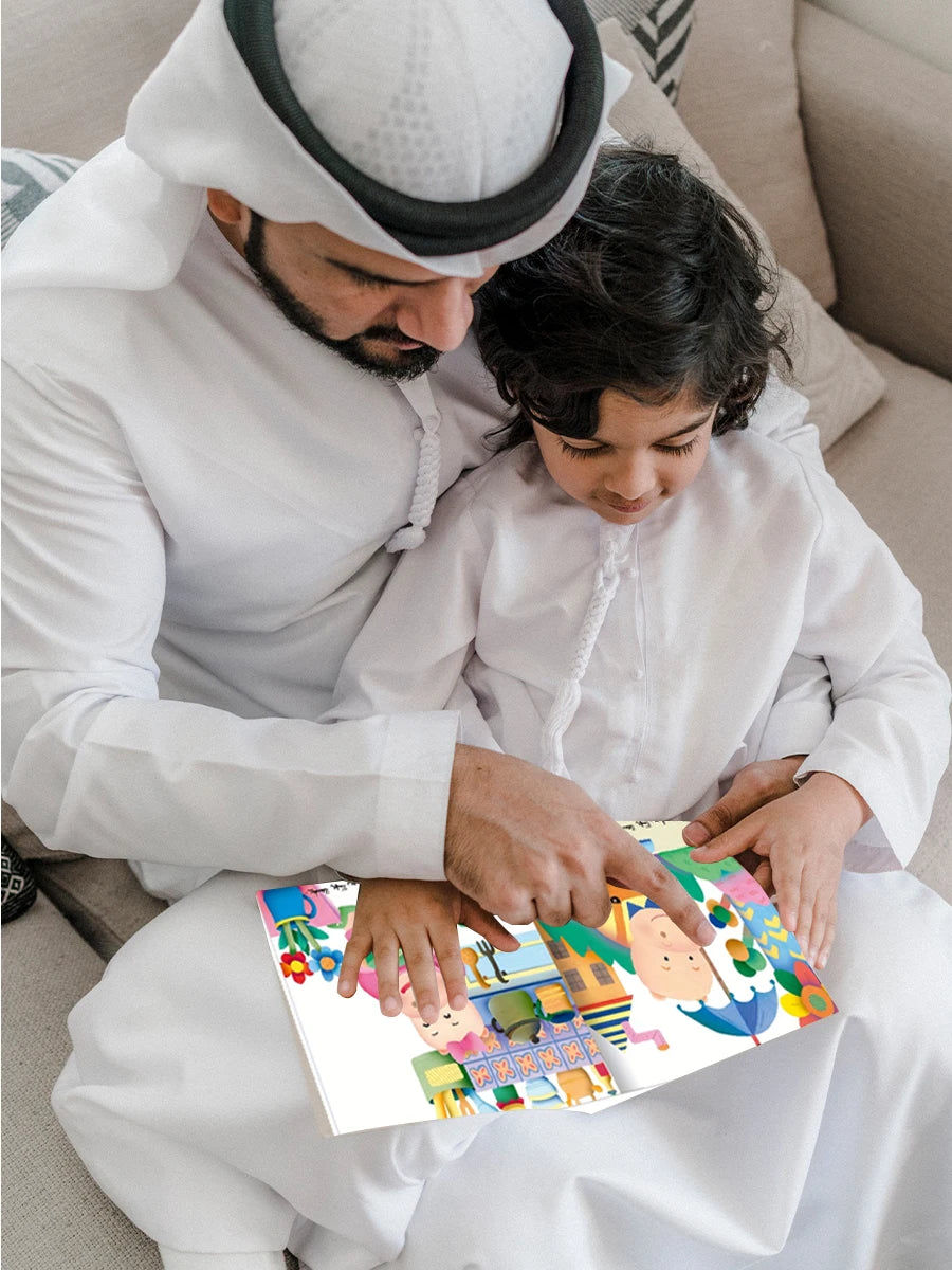 Set of 10 Arabic Children's Picture Books for Early Learning  Arabic stories for children