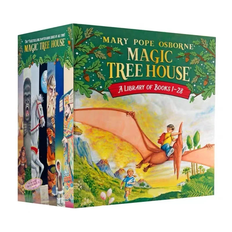 28 Books/Set Magic Tree House 1-28 English Reading Books Children's English Chapter Bridge Book