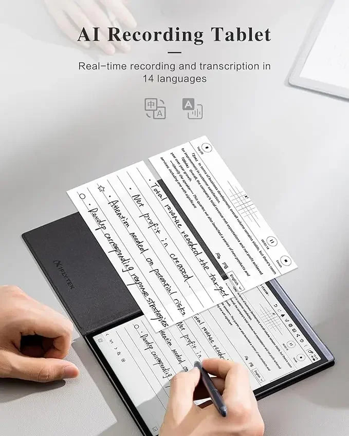 iFLYTEK AINOTE Air 2 Office Notebook 8.2" AI E Ink Tablet Smart Paper Note-Taking Tablet with Stylus