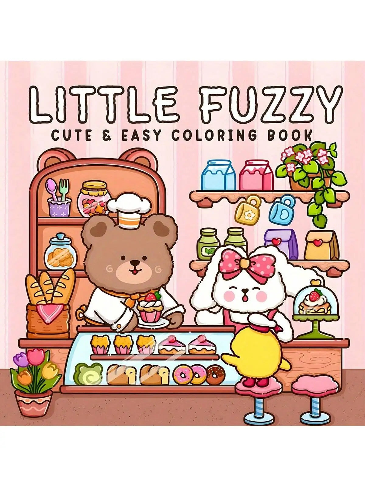 Cozy Europe Coloring Books, Charming Scenes, Easy Coloring, For Home Parent - Child DIY, Relax, Unwind, Boost Creativity