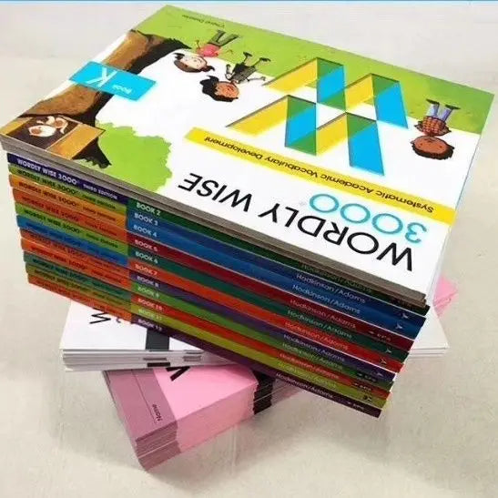 Hot Sale WORDLY WISE 3000 Book K-Book12 TOEFL English Word Vocabulary Expansion English Learning for Children