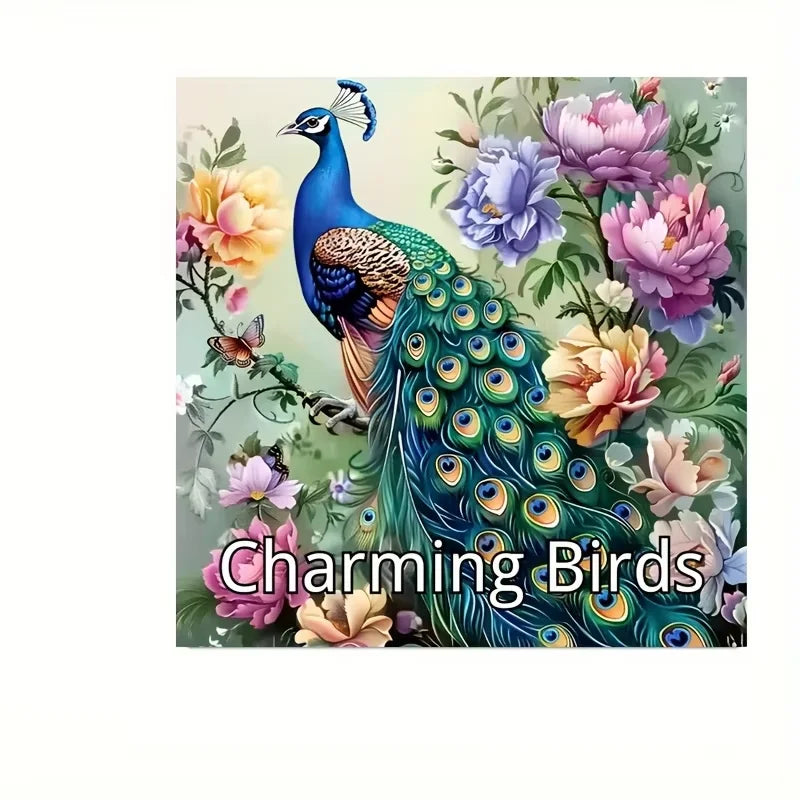 28 Pages Charming Birds World Coloring Coloring Book for Soothing Stress | Stress Reduction Colouring Book for Relax &Gifting