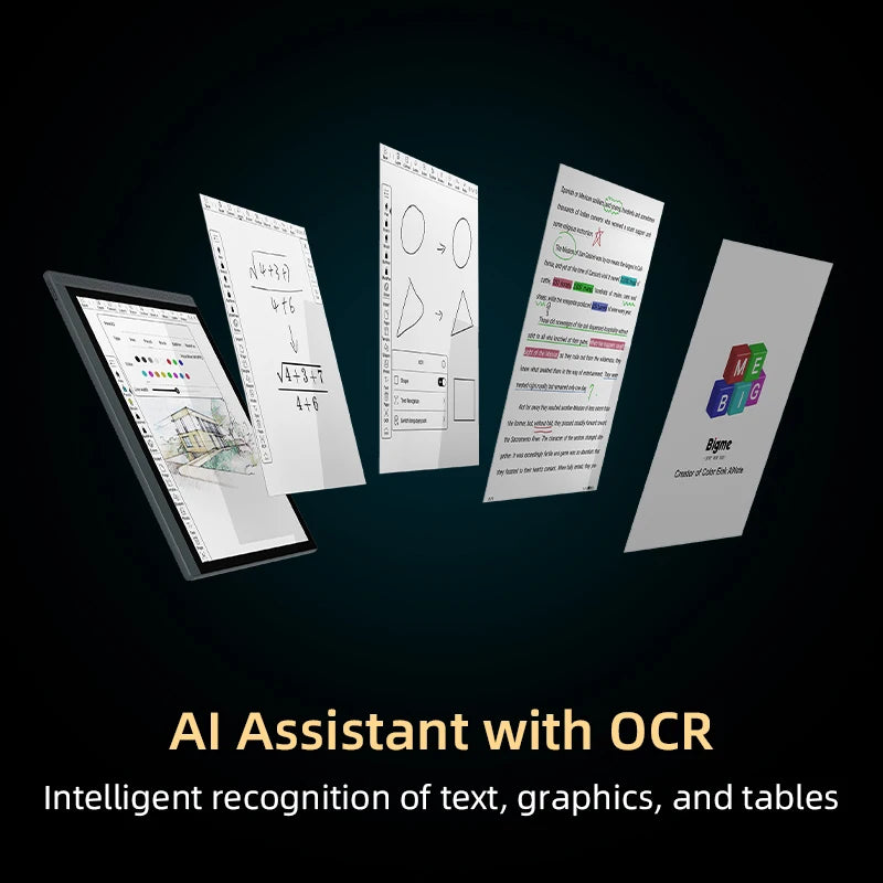 BIGME B1051C Lite ebook reader, 10.3'' Color E-ink screen Electronic book, 4+64GB Android 14 ereader Tablet support Google Play