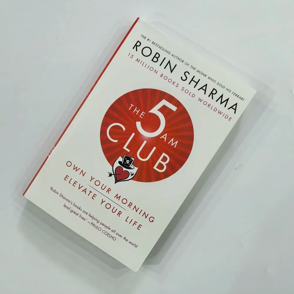 The 5AM Club By Robin Sharma Own Your Morning Elevate Your Life English Book