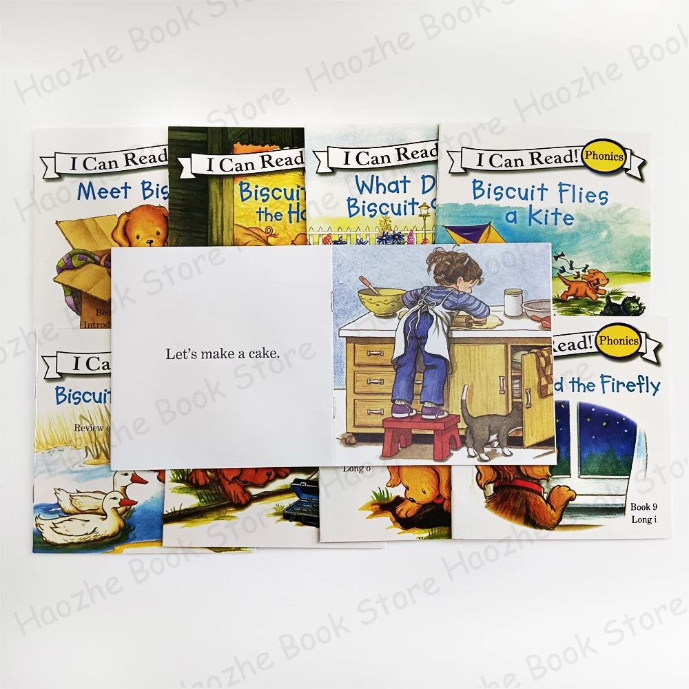 12 Books I Can Read English Picture Book Phonics Short Vowel Long Vowel Funny Learning Pocket Book Montessori Bedtime Reading