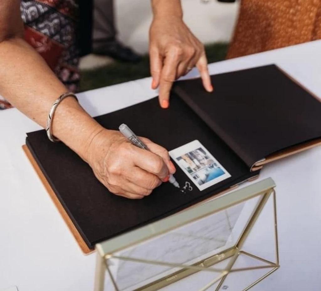 Personalized Wedding Guest Book Custom Reception Guestbook Engagement Signning Book Gifts for Her Personalized Photo Album