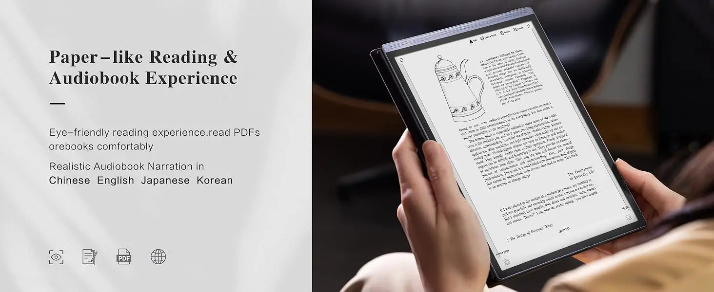 iFLYTEK AINOTE Air 2 Office Notebook 8.2" AI E Ink Tablet Smart Paper Note-Taking Tablet with Stylus