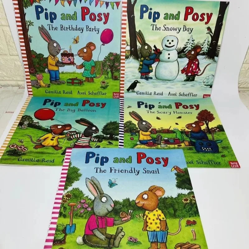 10 Books Pip and Posy  Click on The English Version of  To Provide Free Audio Support for "Little Da Ren Little Tadpole" Book