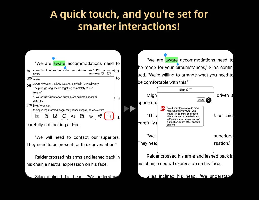Bigme B1051C E-ink Screen Tablet 10.3 inch Ebook Reader, CPU Dimensity 900 with 6 +128GB, Android 14 Support Google Play Ereader