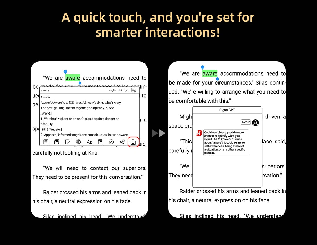 BIGME B1051C Lite ebook reader, 10.3'' Color E-ink screen Electronic book, 4+64GB Android 14 ereader Tablet support Google Play