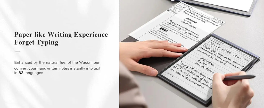 iFLYTEK AINOTE Air 2 Office Notebook 8.2" AI E Ink Tablet Smart Paper Note-Taking Tablet with Stylus