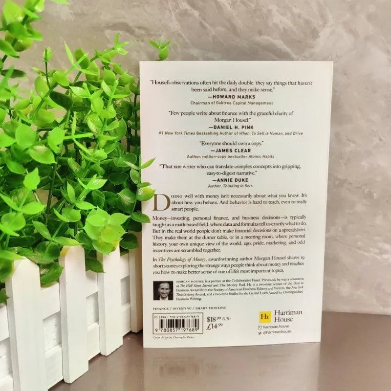 Hot English Version The Psychology of Money Timeless Lessons on Wealth Greed and Happiness Finance Books for Adult