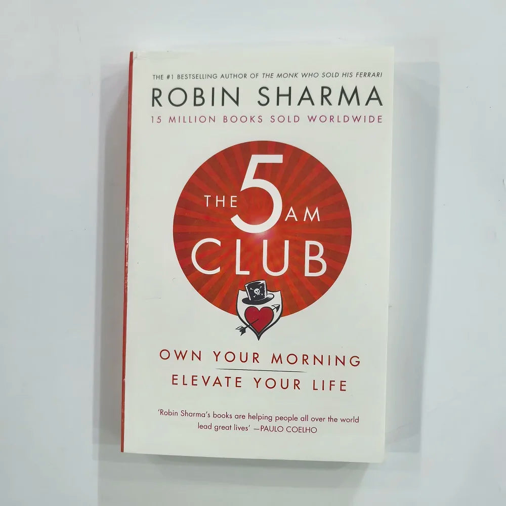 The 5AM Club By Robin Sharma Own Your Morning Elevate Your Life English Book
