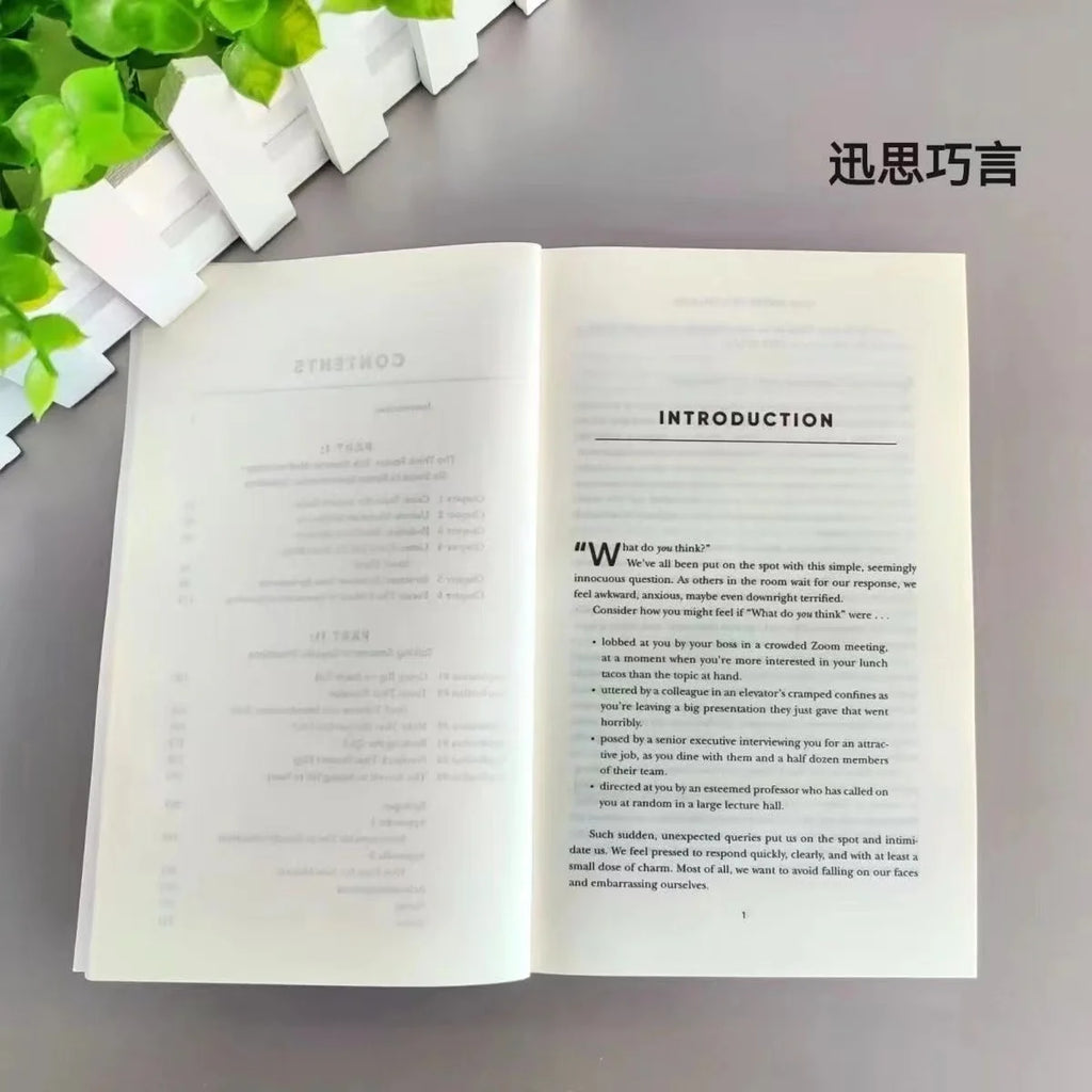 Think Faster Talk Smarter: How to Speak Successfull When You're Put On The Spot English Books